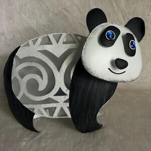 Handcrafted Whimsical Panda Lantern